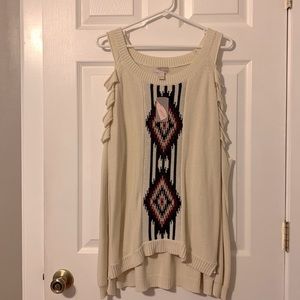 Forever 21, Long Sleeved Sweater, Size Large, New with Tag.